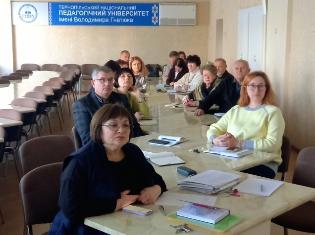 Проведено чергове засідання науково-методичної ради ТНПУ Проведено чергове засідання науково-методичної ради ТНПУ