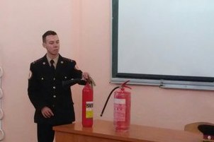 Лекція з пожежної безпеки для студентів факультету філології і журналістики